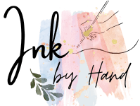 InkByHand handmade Islamic calligraphy logo